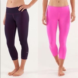 Lululemon Reversible Crop Leggings
